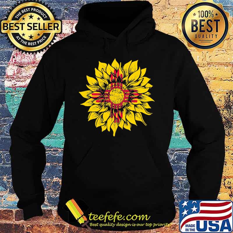 Official Sunflower New Mexico Flag Shirt Hoodie Official Sunflower New Mexico Flag Shirt Hoodie