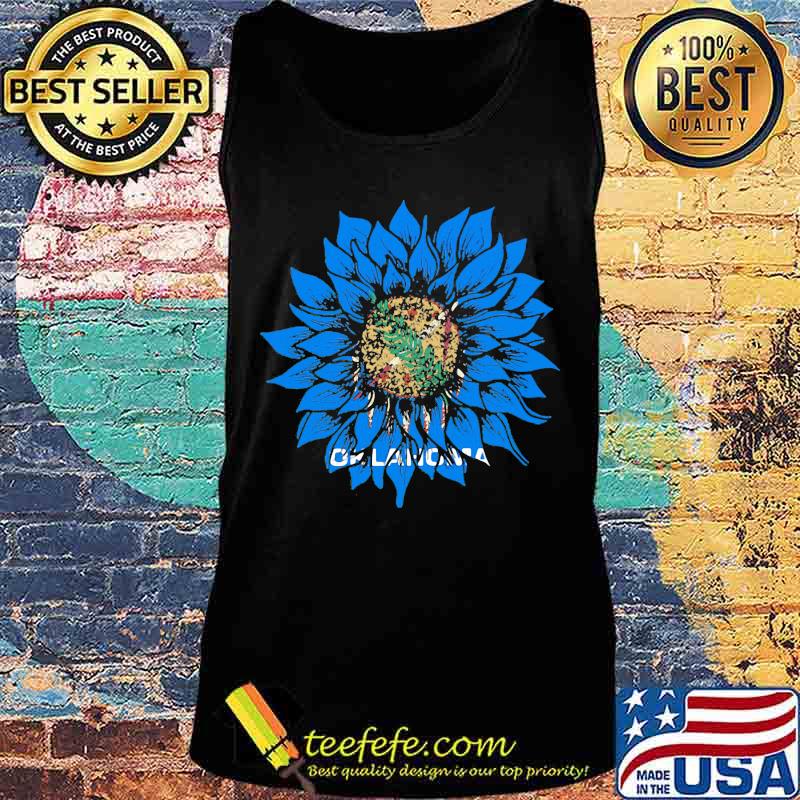 Official Sunflower Oklahoma Flag Shirt Tank top Official Sunflower Oklahoma Flag Shirt Tank top