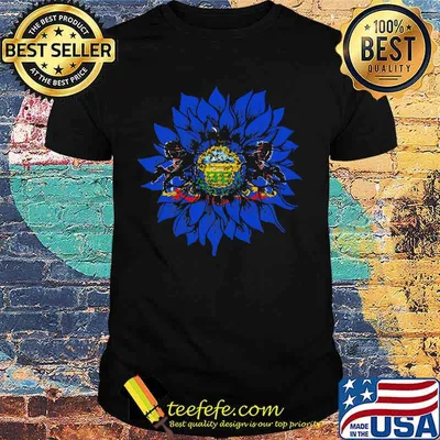 Official Sunflower Pennsylvania Flag Shirt