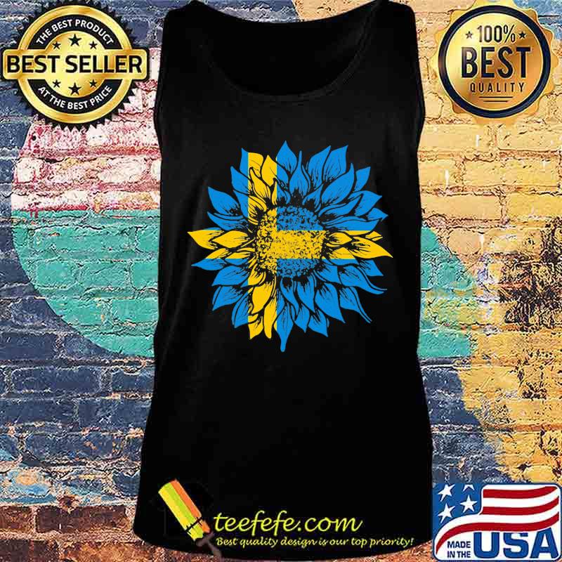 Official Sunflower Sweden Flag Shirt Tank top Official Sunflower Sweden Flag Shirt Tank top