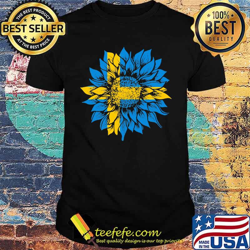Official Sunflower Sweden Flag Shirt Official Sunflower Sweden Flag Shirt