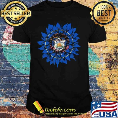 Official Sunflower Utah Flag Shirt