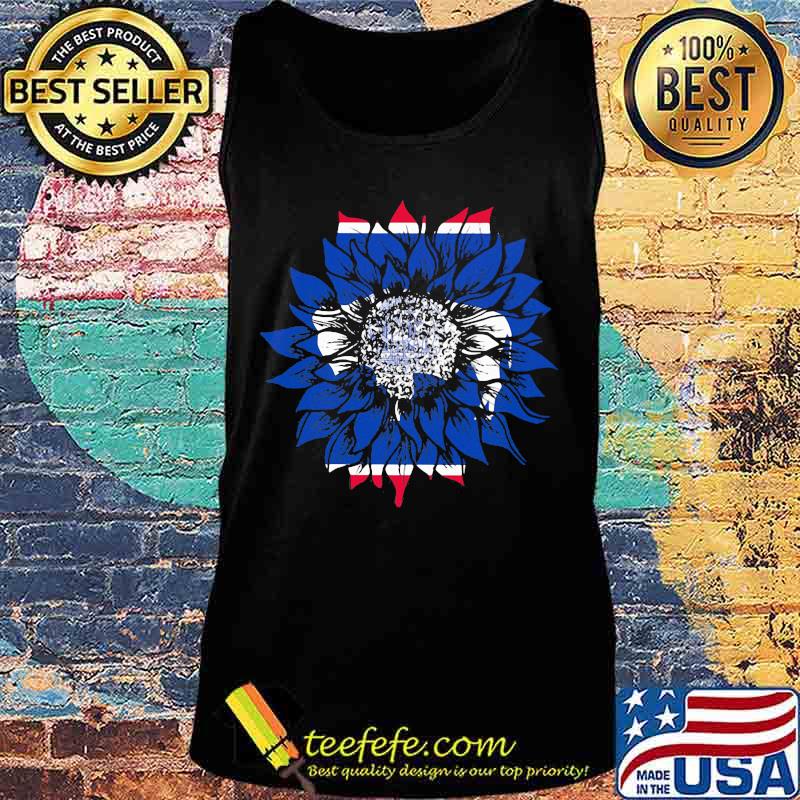 Official Sunflower Wyoming Flag Shirt Tank top Official Sunflower Wyoming Flag Shirt Tank top