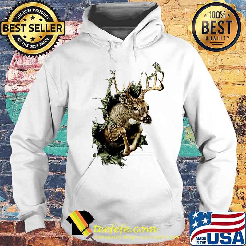 OFFICIAL THE DEER IS ESCAPED SHIRT Hoodie OFFICIAL THE DEER IS ESCAPED SHIRT Hoodie