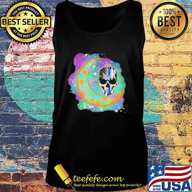 OFFICIAL THE FLOWER MOON SKULL AMERICAN FLAG SHIRT Tank top OFFICIAL THE FLOWER MOON SKULL AMERICAN FLAG SHIRT Tank top