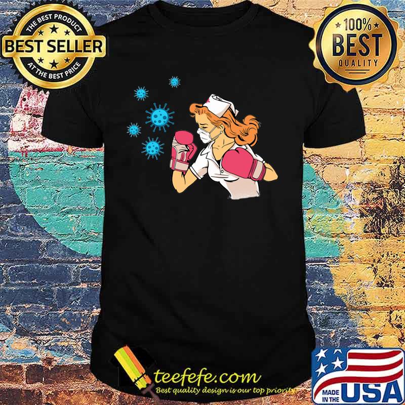 OFFICIAL THE NURSE FIGHT VIRUS COVID-19 SHIRT