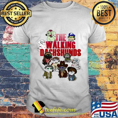 Official the walking dachshunds shirt