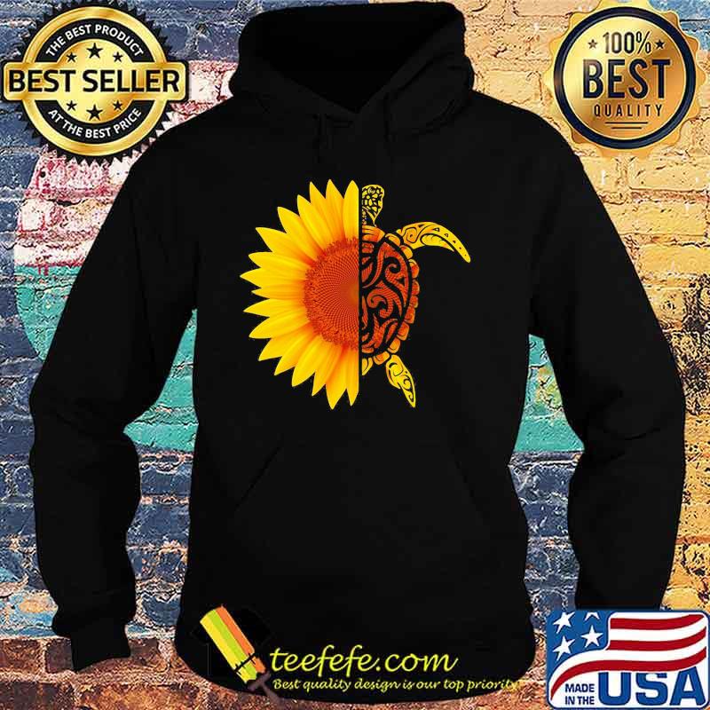 Official Turtle sunflower s Hoodie Official Turtle sunflower s Hoodie