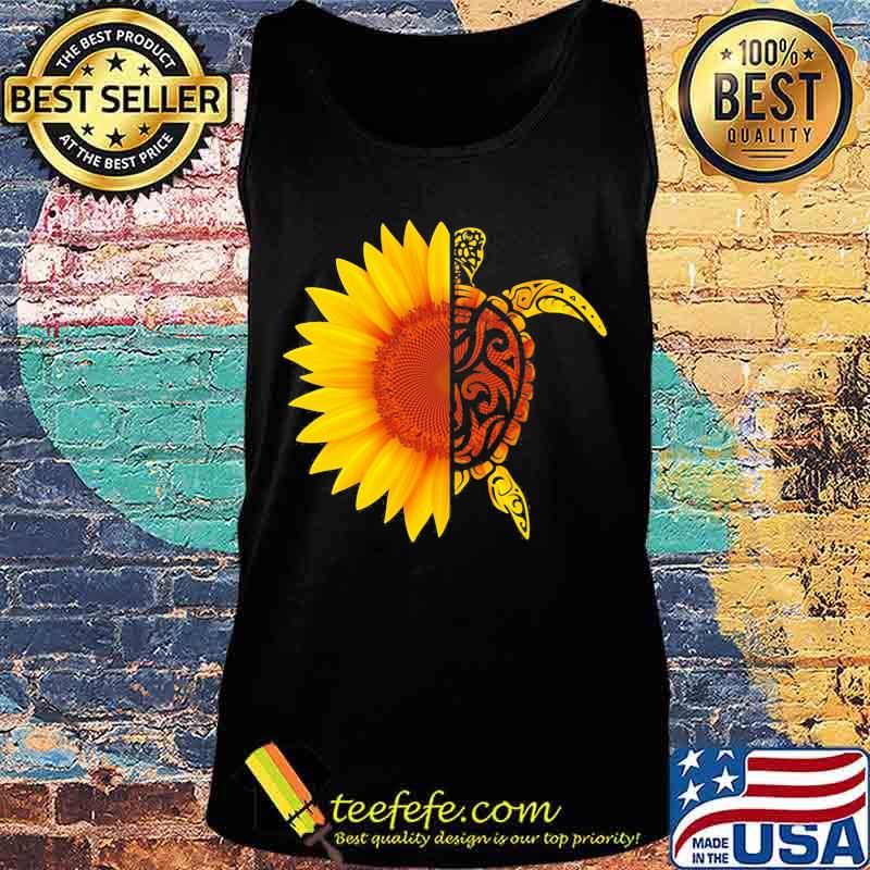 Official Turtle sunflower s Tank top Official Turtle sunflower s Tank top