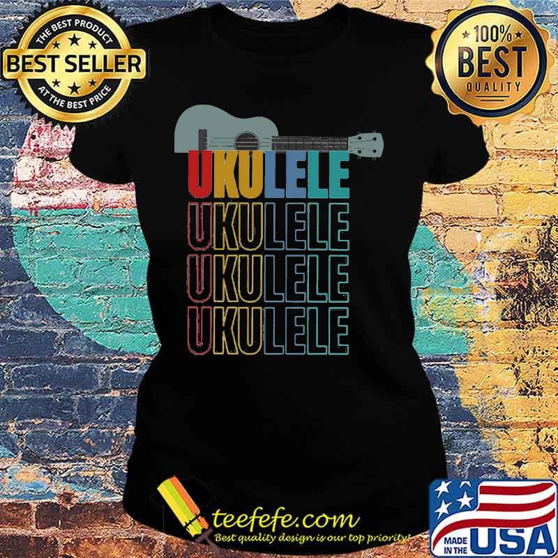 Official ukulele vintage s Ladies tee Official ukulele vintage s Ladies tee