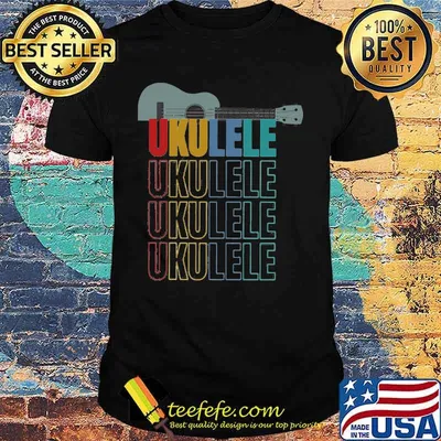 Official ukulele vintage shirt
