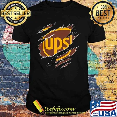 Official  ups logo shirt