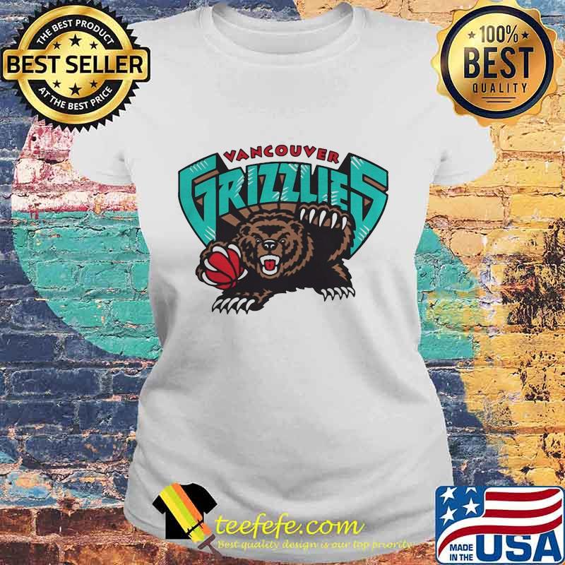 Official vancouver grizzlies bear s Laides tee Official vancouver grizzlies bear s Laides tee