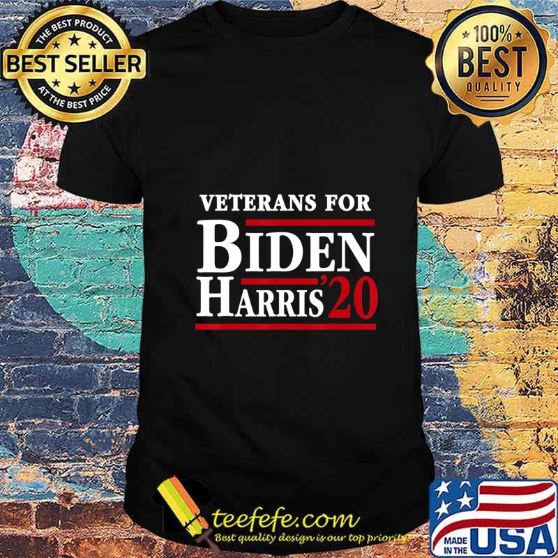 Official Veterans for Biden Harris 2020 shirt Official Veterans for Biden Harris 2020 shirt