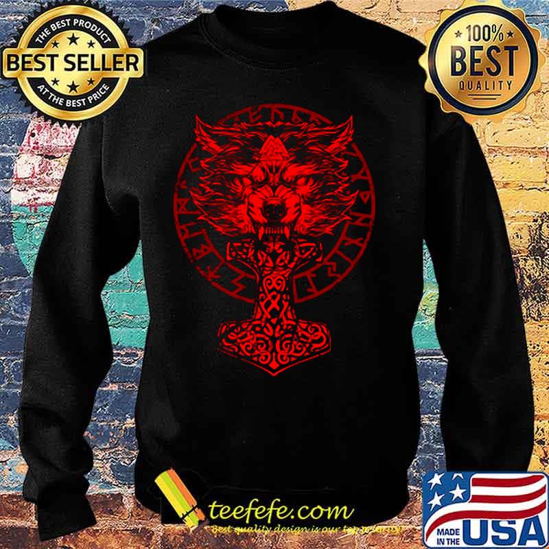 Official vikings wolf runes s Sweater Official vikings wolf runes s Sweater