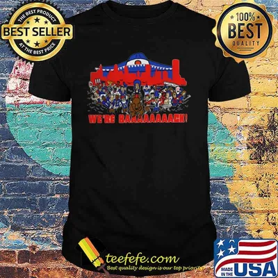 Official we're back shirt