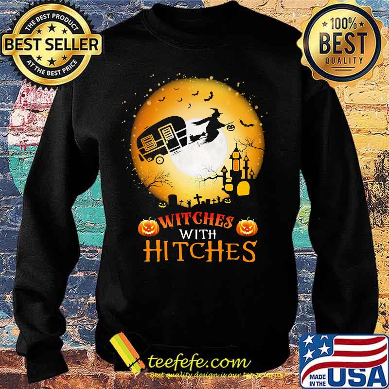 Official Witches with hitches camping halloween s Sweater Official Witches with hitches camping halloween s Sweater