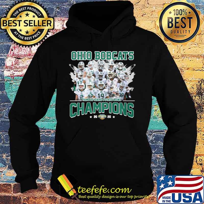 Ohio bobcats famous idaho potato bowl champions s Hoodie Ohio bobcats famous idaho potato bowl champions s Hoodie