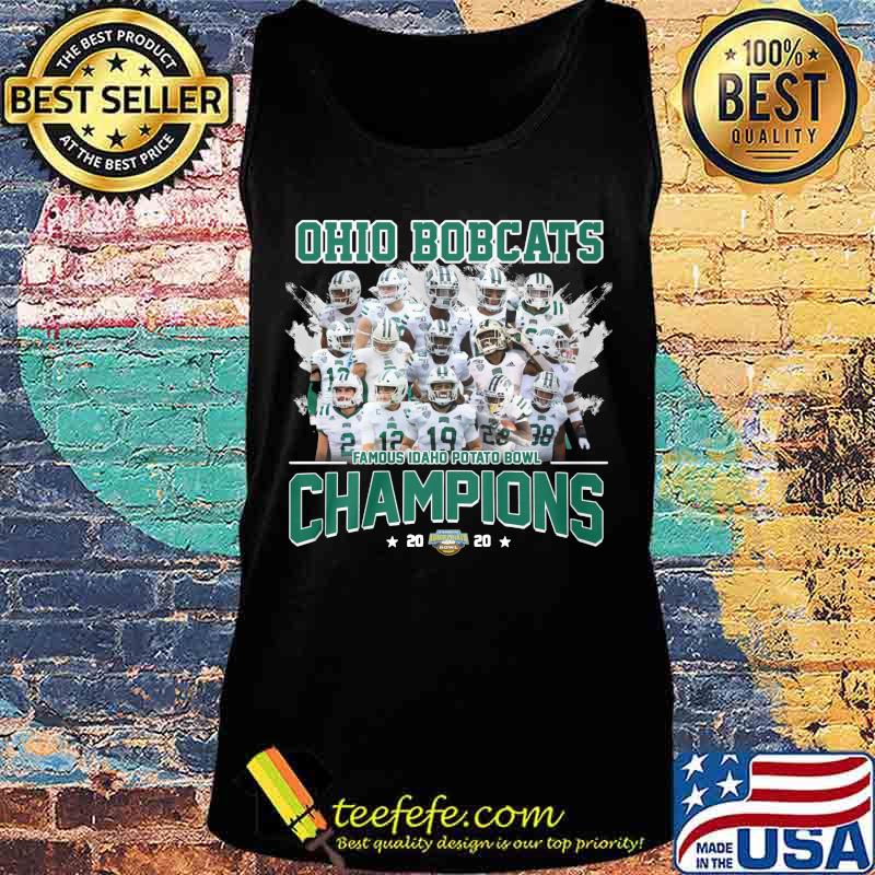 Ohio bobcats famous idaho potato bowl champions s Tank top Ohio bobcats famous idaho potato bowl champions s Tank top