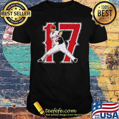 Ohtani 17 los angeles angels baseball shirt
