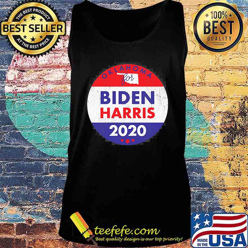 Oklahoma for joe biden kamala harris 2020 stars s Tank top Oklahoma for joe biden kamala harris 2020 stars s Tank top