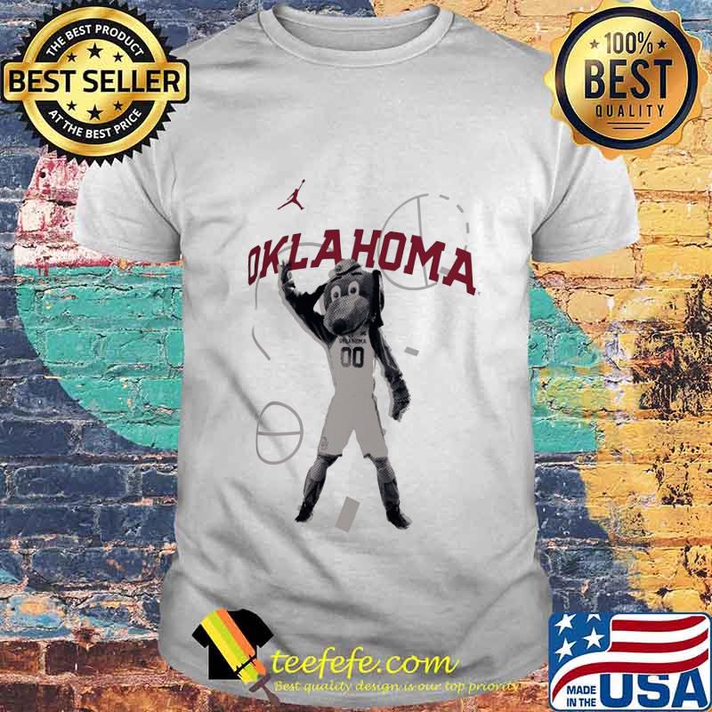 Oklahoma sooners basketball logo shirt