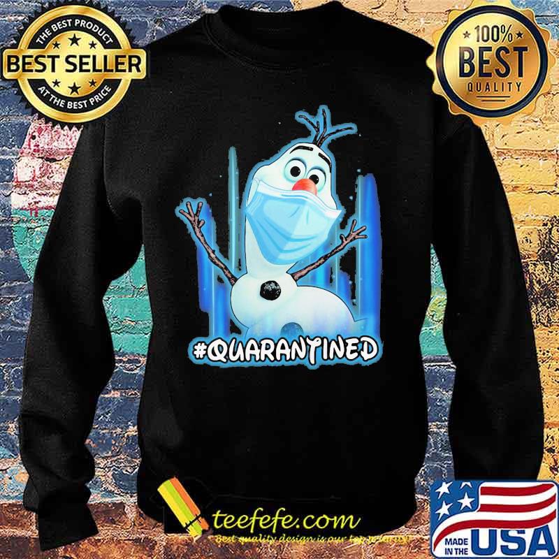 Olaf snowman wear mask quarantined s Sweater Olaf snowman wear mask quarantined s Sweater