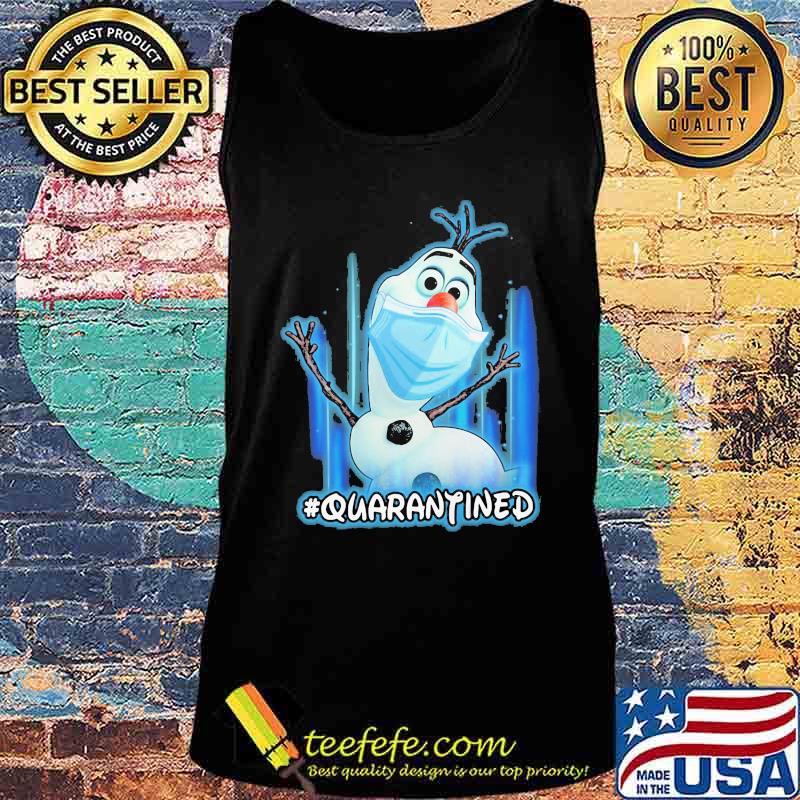 Olaf snowman wear mask quarantined s Tank top Olaf snowman wear mask quarantined s Tank top