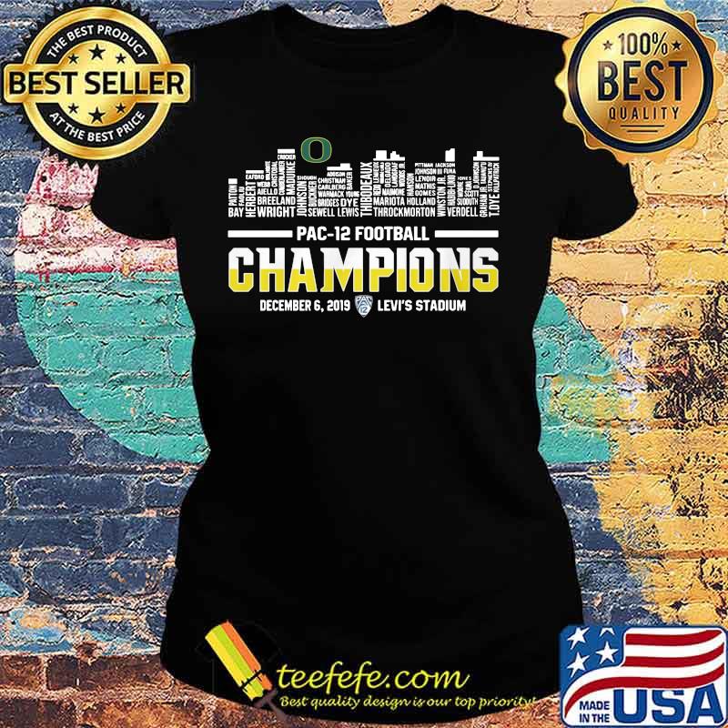 Oregon duck football pac 12 champions 2019 s Ladies tee Oregon duck football pac 12 champions 2019 s Ladies tee