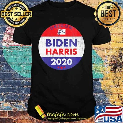 Oregon For Biden Harris 2020 Vintage Retro Shirt