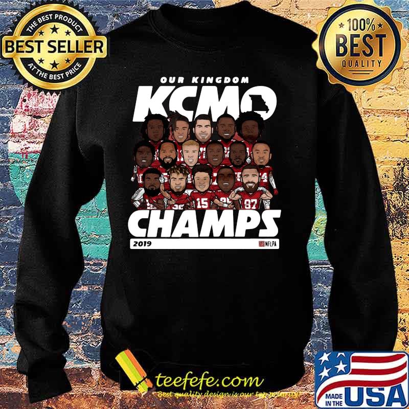 Our kingdom kcmo champions 2019 kansas city chiefs s Sweater Our kingdom kcmo champions 2019 kansas city chiefs s Sweater