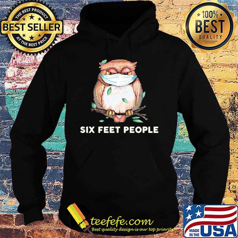 Owl mask six feet people s Hoodie Owl mask six feet people s Hoodie