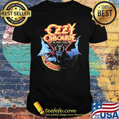 Ozzy band osbourne no more tours vol 2 santa shirt