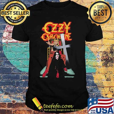 Ozzy osbourne band jesus shirt