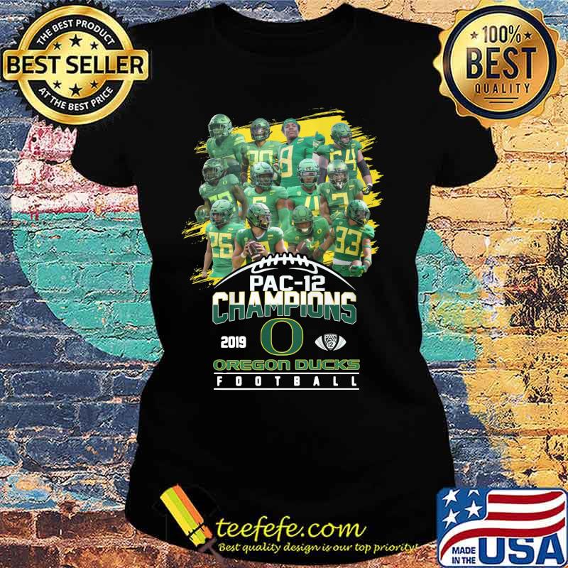 Pac 12 champions 2019 oregon ducks football s Ladies tee Pac 12 champions 2019 oregon ducks football s Ladies tee
