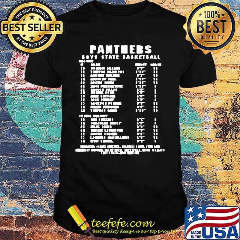 Pantiners boys state basketball shirt