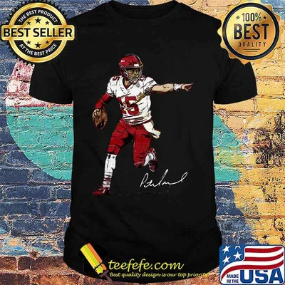 Patrick mahomes kansas city chiefs signature shirt