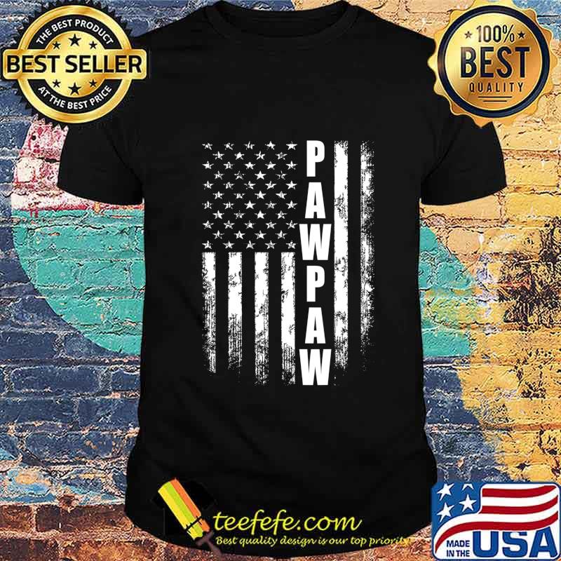 Pawpaw Gift America Flag Christmas Gift For Men Father'day T-Shirt Pawpaw Gift America Flag Christmas Gift For Men Father'day T-Shirt