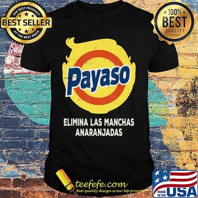 Payaso DETERGENTE ELIMINA LAS MANCHAS ANARANJADAS ANTI-TRUMP T-Shirt