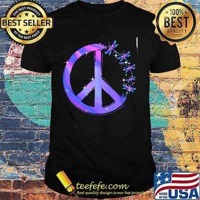 Peace and butterflies diamond shirt