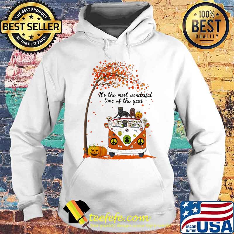 Peace bus labrador it's the most wonderful time of the year leaves tree pumpkins s Hoodie Peace bus labrador it's the most wonderful time of the year leaves tree pumpkins s Hoodie