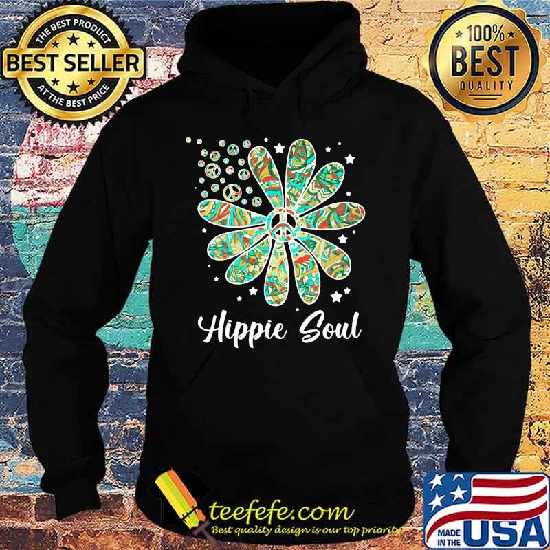 Peace hippie soul flower stars s Hoodie Peace hippie soul flower stars s Hoodie
