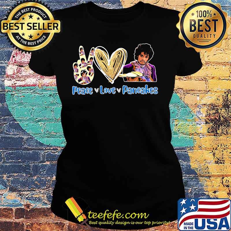 Peace love pancakes diamond s Ladies tee Peace love pancakes diamond s Ladies tee