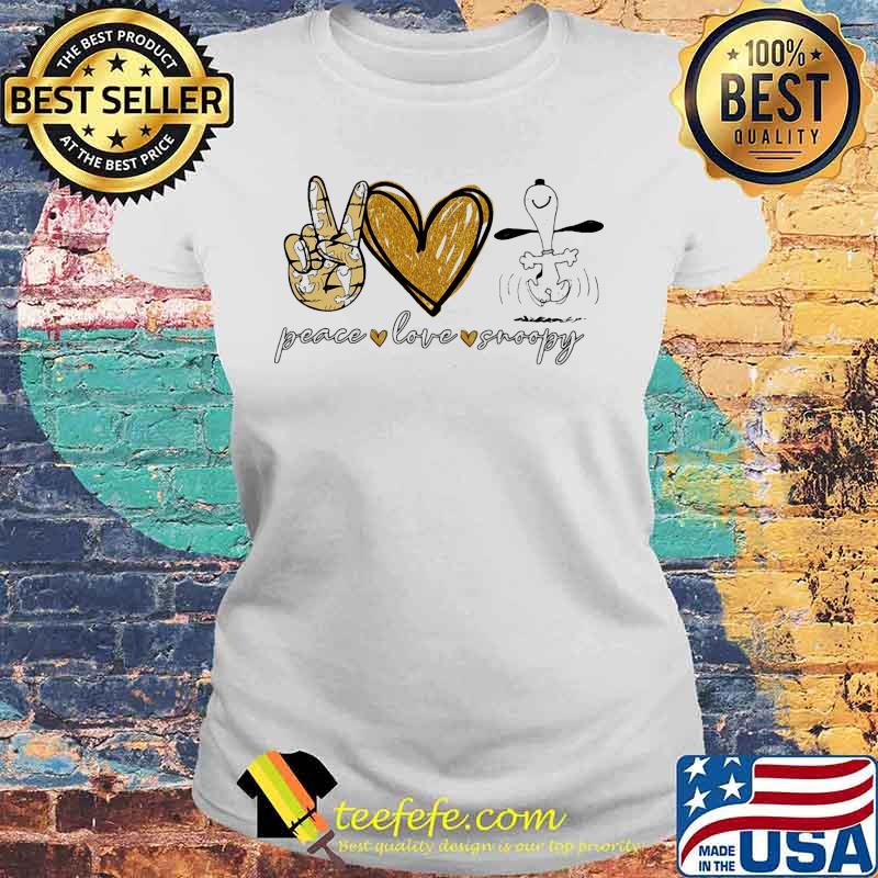 Peace love snoopy diamond s Laides tee Peace love snoopy diamond s Laides tee