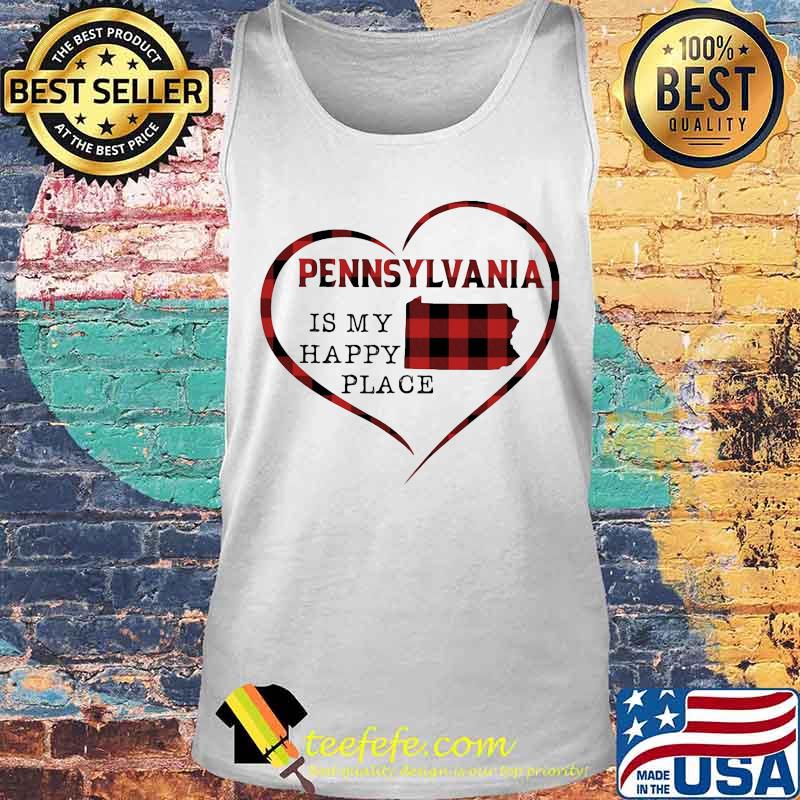 Pennsylvania is my happy place heart s Tank top Pennsylvania is my happy place heart s Tank top