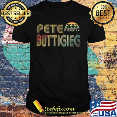 Pete buttigieg 2020 vintage retro shirt