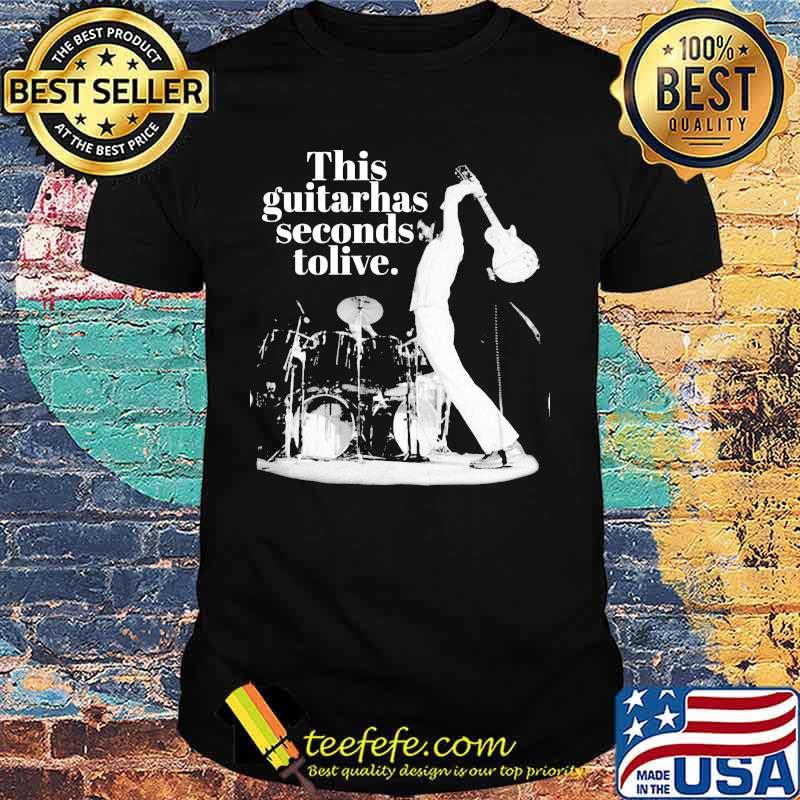 Pete townshend this guitar has seconds to live shirt