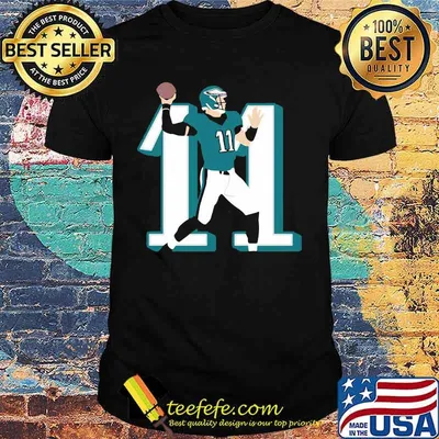 Philadelphia eagles 11 carson wentz football shirt