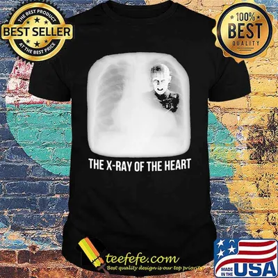 Pinhead hellraiser the x-ray of the heart shirt