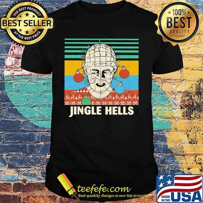 Pinhead jingle hells vintage retro shirt